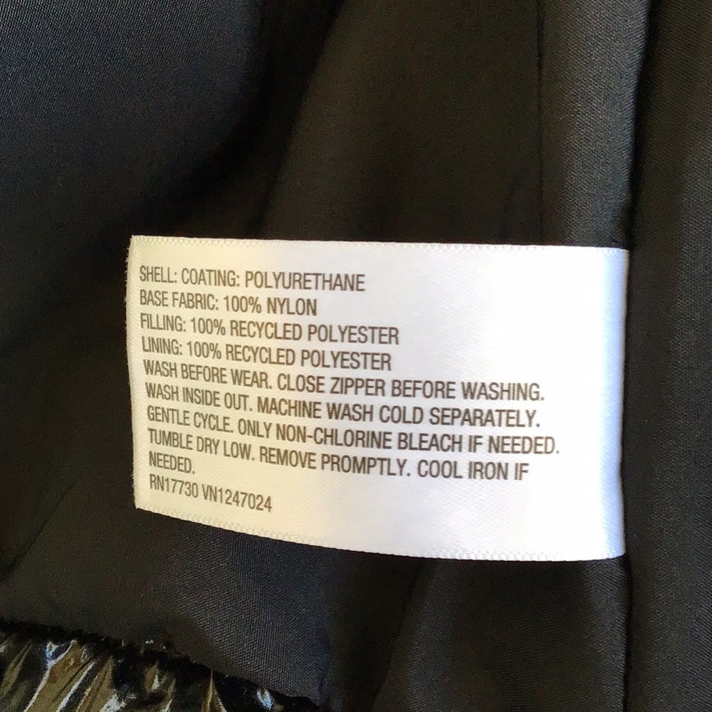 ‘Art Class’ Puffer Shine Jacket NWT - Picture 8 of 9